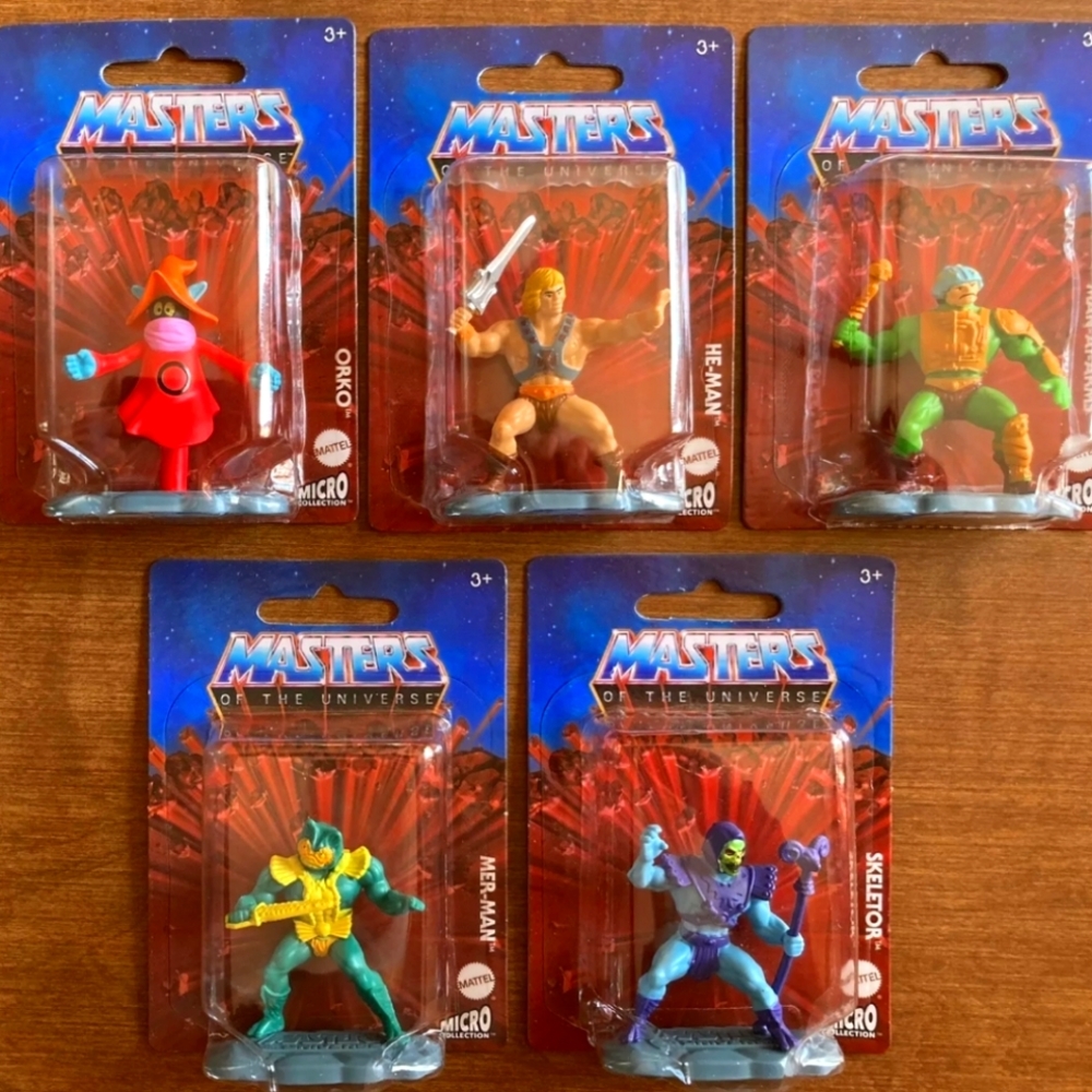 He-man and The Masters Of The Universe micro collection cake toppers Skeletor